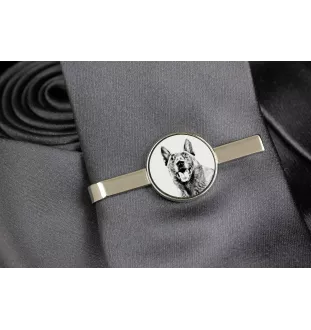 Malinois chien de berger belge - épingle à cravate avec chien, pince à cravate personnalisée, cadeau unique pour homme de la marque Art-Dog