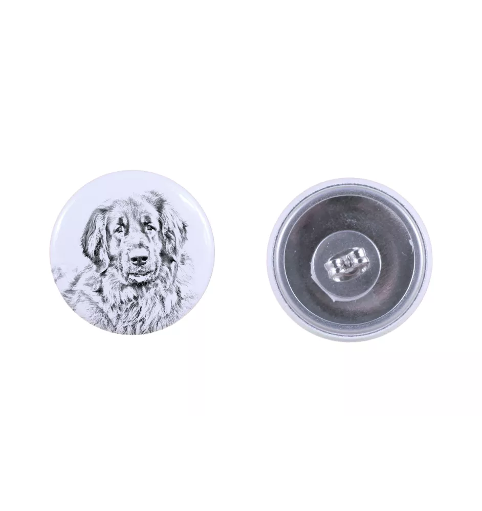 Leonberger - einzigartige Hund-Ohrringe, Ihr Haustier als Schlüsselanhänger, Eigenmarke Art-Dog