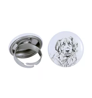 Leonberger, Chien De Leonberg - bijoux pour femmes avec l'image d'un chien, produit fait à la main, possibilité d'ajouter sa propre photo, marque Art-Dog