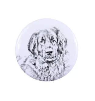 Leonberger - Damen Schmuck mit dem Bild eines Hundes, handgefertigtes Produkt, Möglichkeit, Ihr eigenes Foto hinzuzufügen, Marke Art-Dog