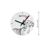 Malinois Belgian Shepherd Dog - wall clock with a dog, shelf clock with a print, personalized home decoration from the Art-Dog brand