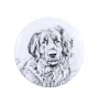 Leonberger - pin with your dog, add your own photo, Art-Dog brand
