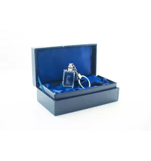 Malinois chien de berger belge - Porte-clés en cristal avec photo de chien, porte-clés lumineux, cadeau unique de la marque Art-Dog