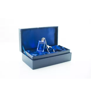 Malinois chien de berger belge - Porte-clés en cristal avec photo de chien, porte-clés lumineux, cadeau unique de la marque Art-Dog