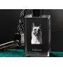 Malinois Belgischer Schäferhund - Schlüsselanhänger aus Kristall mit Hundefoto, beleuchteter Schlüsselanhänger, einzigartiges Geschenk der Marke Art-Dog