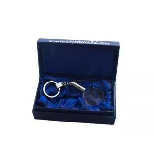 Malinois Belgian Shepherd Dog - pendant with a photo of a dog, crystal key ring in a gift box, a unique gift by Art-Dog