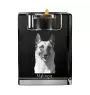 Malinois Belgischer Schäferhund - Kerzenhalter mit Hundefoto, Teelichthalter aus Kristall, personalisiertes Geschenk der Marke Art-Dog