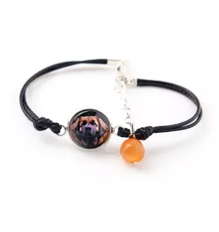 Leonberger, Chien De Leonberg - ensemble de bijoux avec votre photo, accessoire féminin, article fait main, produit fabriqué à la main avec passion pour la création de la marque Art-Dog