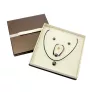 Leonberger - a set of jewelry in a box, necklace, earrings, bracelet, products from the Art-Dog brand