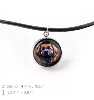 Leonberger, Chien De Leonberg - ensemble de bijoux avec votre photo, ensemble fait à la main, bracelet et collier de la marque Art.-Dog