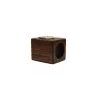 Lhasa Apso - bougeoir en bois avec un chien, un souvenir unique après la perte d'un chien, une œuvre artisanale de la marque Art-Dog