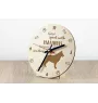 Malinois chien de berger belge - horloge avec chien, horloge en bois, horloge murale pour les amoureux des chiens, horloge de bureau et étagère, Art-Dog