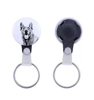 Malinois chien de berger belge - porte-clés avec l'image d'un chien, pendentif avec la propre graphique de la marque Art-Dog