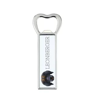 Leonberger - bottle opener with a picture and inscription for beer by Art-Dog