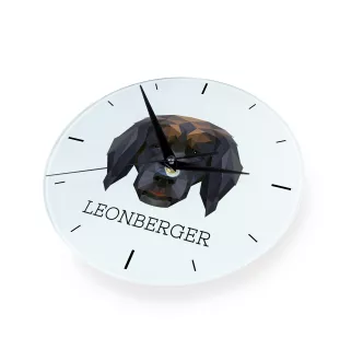 Leonberger zegar geometryczny Art-Dog