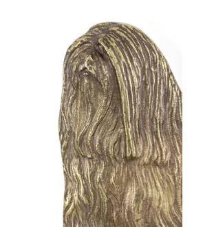 Lhasa Apso - a door sign with a dog, a brass welcome plaque, a unique sign with the inscription Welcome from the Art-Dog brand
