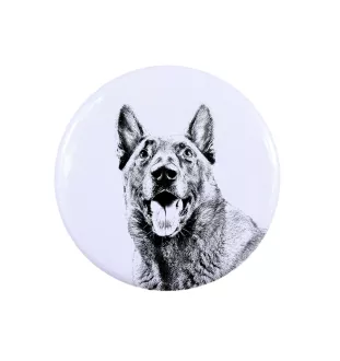 Malinois Owczarek belgijski pierścionek z psem mały Art-Dog