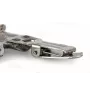 Lhasa Apso - brooch with a clip, holder for a start number, silver-plated dog show pin from the Art-Dog brand