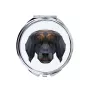 Leonberger - mirror with a geometric design and the brand name Art-Dog