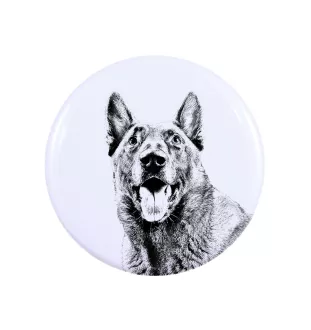 Malinois Owczarek belgijski magnes z psem duży Art-Dog
