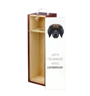 Leonberger pudełko na wino geometryczne Art-Dog