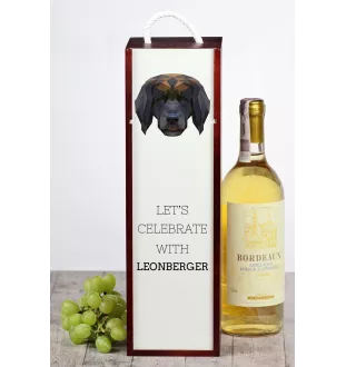 Leonberger pudełko na wino geometryczne Art-Dog