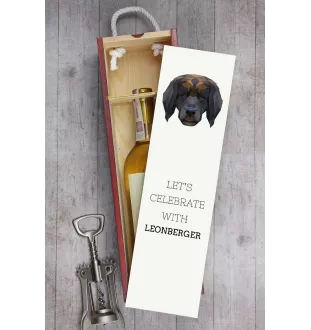 Leonberger pudełko na wino geometryczne Art-Dog