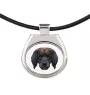 Leonberger - necklace with a geometric design and the inscription "Art-Dog"