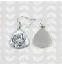 Leonberger, Chien De Leonberg - boucles d'oreilles avec chien, boucles d'oreilles pendantes avec photo, bijoux personnalisés avec impression de la marque Art-Dog