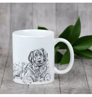 Leonberger - cup with a dog, cup with a photo, personalized gift from the Art-Dog brand