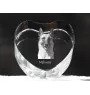 Malinois Owczarek belgijski serce kryształowe z psem Art-Dog