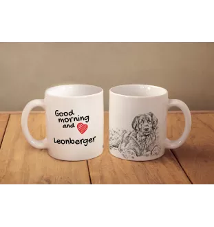 Leonberger - cup with a dog, cup with a photo, personalized gift from the Art-Dog brand
