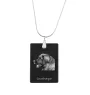 Leonberger, Chien De Leonberg - Pendentif en cristal avec chien, collier en argent avec photo, pendentif personnalisé par la marque Art-Dog