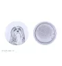 Lhasa Apso - badge avec votre chien, ajoutez votre propre photo, marque Art-Dog