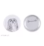 Lhasa Apso - pin with your dog, add your own photo, Art-Dog brand