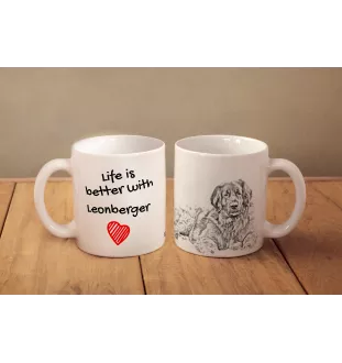 Leonberger, Chien De Leonberg - tasse avec chien, tasse avec photo, cadeau personnalisé de la marque Art-Dog