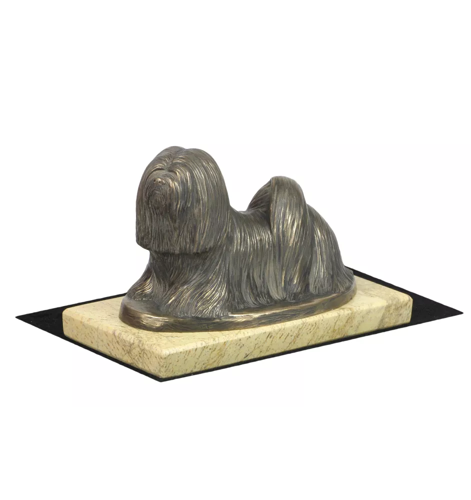 Lhasa Apso - dog figurine, dog silhouette figurine, trophy for Art-Dog dog show exhibition