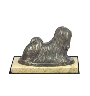 Lhasa Apso - dog figurine, dog silhouette figurine, trophy for Art-Dog dog show exhibition