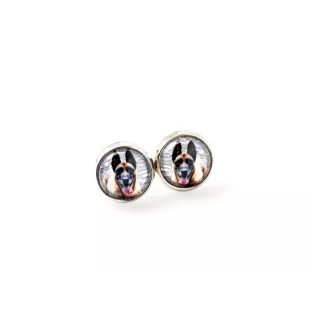 Malinois Belgian Shepherd Dog - a set of jewelry in a box, necklace, earrings, bracelet, products from the Art-Dog brand