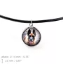 Malinois Belgian Shepherd Dog - jewelry with your photo box, set of necklace and earrings, personalized products from the Art-Dog brand