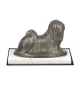 Lhasa Apso - une statuette de chien, une figurine en marbre blanc, un trophée pour l'exposition de chiens de la marque Art-Dog