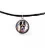 Malinois Belgian Shepherd Dog - a set of jewelry with your photo, handmade set, bracelet and necklace by Art.-Dog brand