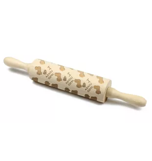 Lhasa Apso - rouleau à pâtisserie avec chien, rouleau à motifs pour la céramique, cadeau pour la cuisinière de la marque Art-Dog
