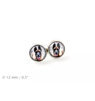 Malinois Belgischer Schäferhund - Schmuckset mit Ihrem Foto, Schmuckstück für Frauen, handgefertigtes Produkt, handgefertigtes Produkt mit Leidenschaft für die Marke Art-Dog.