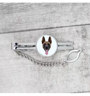 Malinois Owczarek belgijski spinka geometryczna Art-Dog