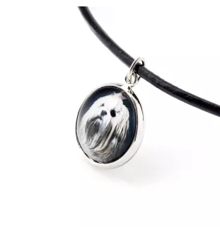 Lhasa Apso - collier dans une boîte, élégant bijou, pendentif de la marque Art-Dog