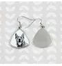 Malinois Belgischer Schäferhund - Hund Ohrringe, hängende Ohrringe mit Bild, personalisierter Schmuck mit dem Aufdruck der Marke Art-Dog