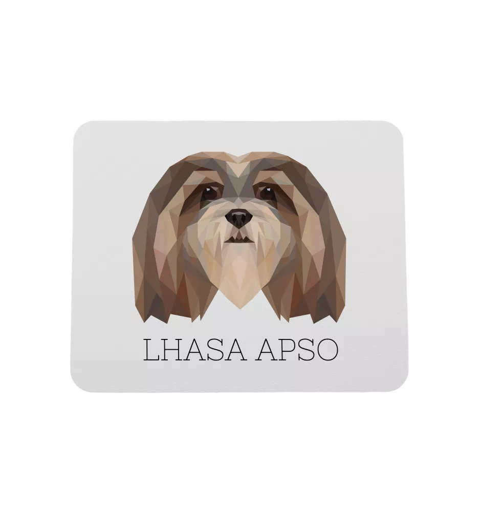 Lhasa Apso podkładka geometryczna Art-Dog