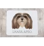 Lhasa Apso podkładka geometryczna Art-Dog