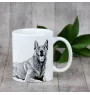 Malinois Owczarek belgijski kubek z psem I love Art-Dog